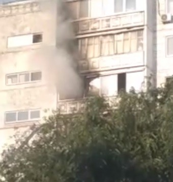 В Оренбурге&nbsp;из пожара в девятиэтажке спасены 5 человек