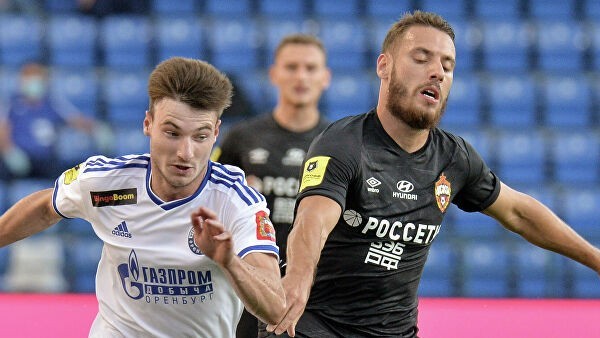 ЦСКА одержал третью победу подряд, разгромив в гостях "Оренбург"