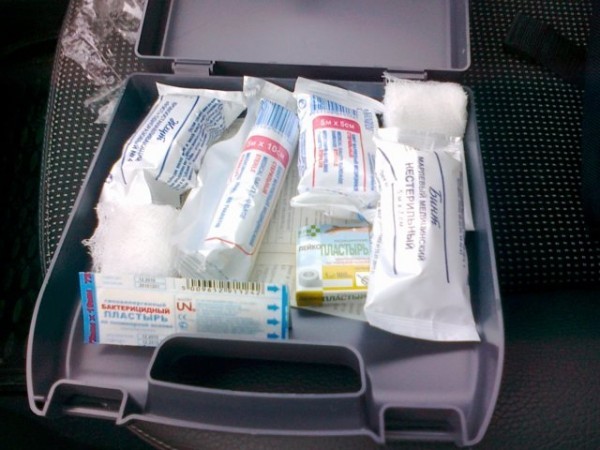 Минздрав РФ предлагает изменить комплектацию автомобильной аптечки