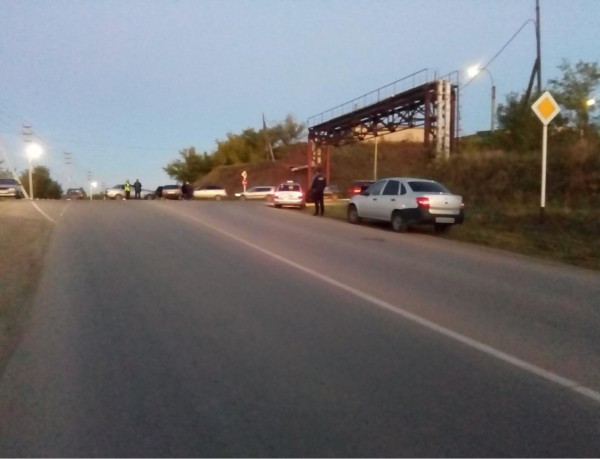 В Медногорске при столкновении трех автомобилей пострадал ребенок