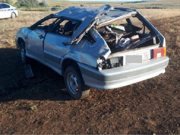 В результате ДТП в Оренбуржье госпитализированы трое детей