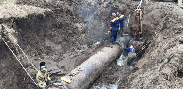 В Орске ликвидировали крупную коммунальную аварию