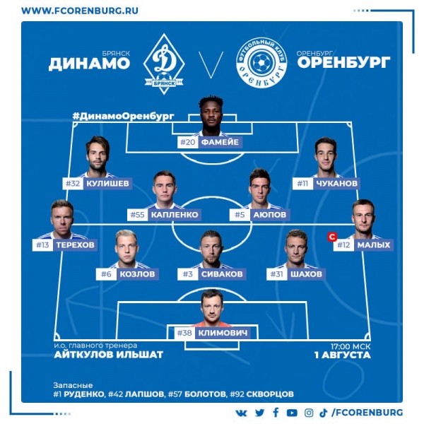 Гол экс-нападающего "Оренбурга" признан лучшим в РПЛ по итогам сезона 2019-2020