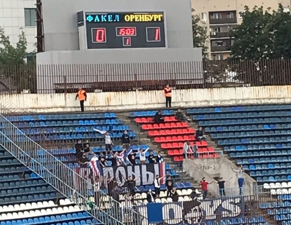 ФК &laquo;Оренбург&raquo; удачно сыграл на выездном матче в Воронеже