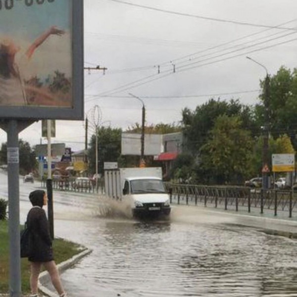 Оренбург затопило после дождливых выходных