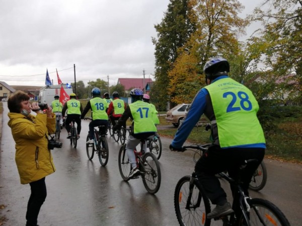 Оренбургские пожарные приняли участие в велопробеге в честь  75-летия Победы