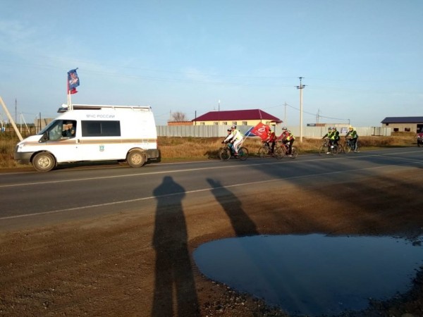 В честь 75-летия Победы оренбургские велосипедисты проедут сотни километров