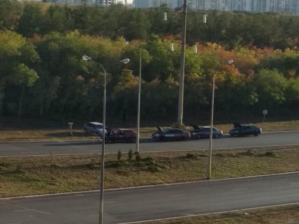 Оренбургские водители протестуют против треног