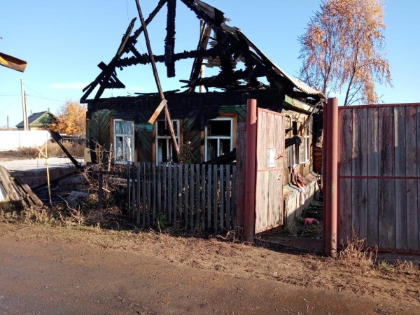 В Бузулукском районе на пожаре пострадал двухлетний ребенок (18+)