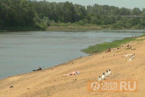 Уровень Урала в Оренбурге поднимется в районе пляжа на Беловке