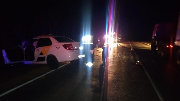 Столкнулись такси. Появились фото смертельного ДТП на трассе Оренбург-Самара