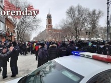 Несанкционированный "митинг" 23 января 2021 года в Оренбурге: что происходило (18+)