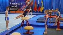 В оренбургском центре гимнастики проходят первые большие соревнования