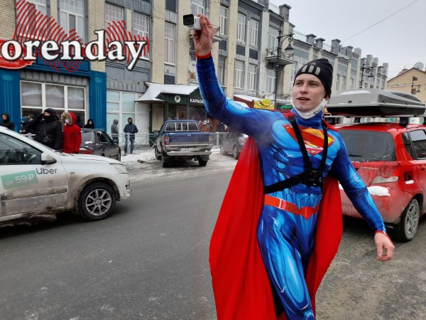 Несанкционированный "митинг" 23 января 2021 года в Оренбурге: что происходило (18+)