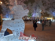 В новогоднюю ночь на площади им.Ленина в Оренбурге было не протолкнуться В новогоднюю ночь на площади им.Ленина в Оренбурге было не протолкнуться
