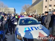 Разгонять несанкционированный митинг вышла, кажется, вся оренбургская полиция