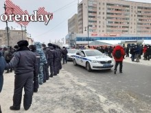 Несанкционированный "митинг" 23 января 2021 года в Оренбурге: что происходило (18+)