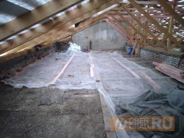 Капитальный ремонт кровли в Оренбурге завершился к Рождеству