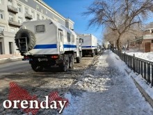 Разгонять несанкционированный митинг вышла, кажется, вся оренбургская полиция