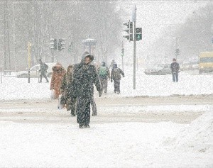 Информация о неблагоприятном явлении погоды на 14 января