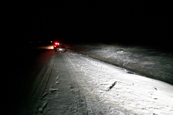 
ДТП в Гайском городском округе: Lada Largus слетела в кювет		