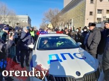 Разгонять несанкционированный митинг вышла, кажется, вся оренбургская полиция