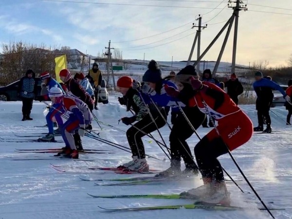 Оренбуржцы провели новогодние выходные на спорте 