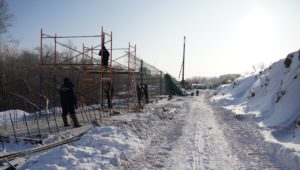 Строительство моста на улице Конституции в Оренбурге завершат осенью 2021 года