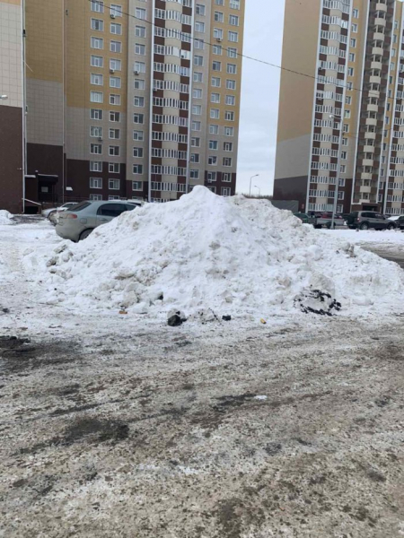 Прокуратура показала плохую уборку снега в центре Оренбурга