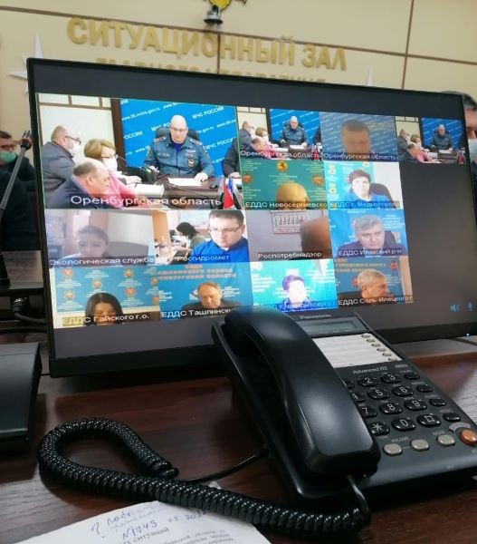 В Оренбургской области произошел прорыв на федеральном магистральном газопроводе