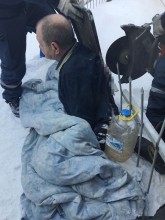 В Оренбурге мужчина подскользнулся и очень неудачно упал на штырь ограды