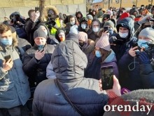 Разгонять несанкционированный митинг вышла, кажется, вся оренбургская полиция