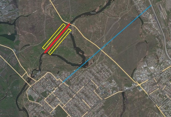
Изменение русла Урала и проспект от Песчанного озера до Биофабрики. Как местный бухгалтер предложил распланировать Орск для заселения миллионом жителей		