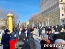 Разгонять несанкционированный митинг вышла, кажется, вся оренбургская полиция