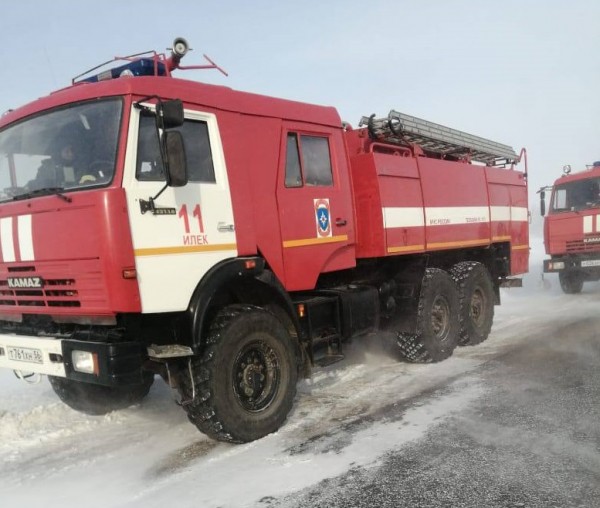 В Оренбургской области произошел прорыв на федеральном магистральном газопроводе