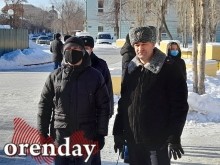 Разгонять несанкционированный митинг вышла, кажется, вся оренбургская полиция