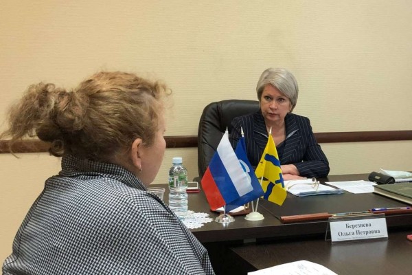Ольга Березнева провела личный прием горожан