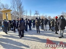 Разгонять несанкционированный митинг вышла, кажется, вся оренбургская полиция