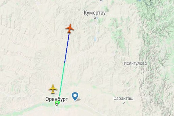Два самолета из Москвы не смогли приземлиться в Оренбурге