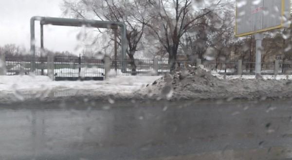 Южный циклон принёс в Оренбуржье мокрый снег и облачность