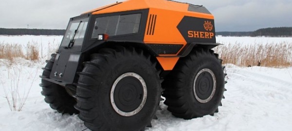 Автопарк &laquo;Оренбургремдорстроя&raquo; украсит крутой вездеход &laquo;Шерп&raquo; за 7,5 млн. рублей