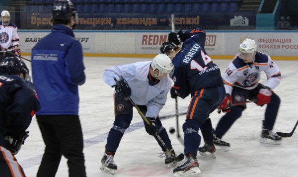 Товарищеский матч в Орске