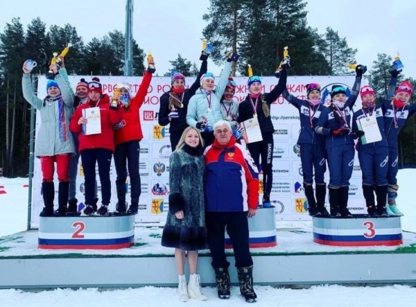 Оренбургская лыжница Екатерина Евтягина выиграла серебро первенства России