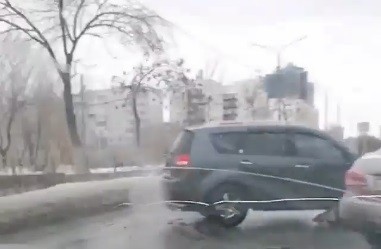 Участниками ДТП в Оренбурге стали четыре автомобиля