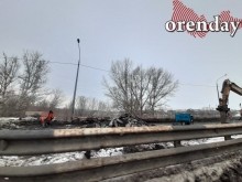 Оренбуржцы дождались ремонта моста через Сакмару