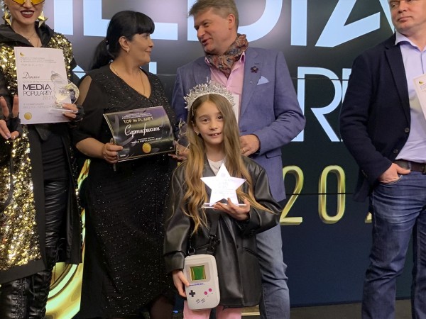 Оренбурженка Снежана Данилова признана самым талантливым ребенком планеты