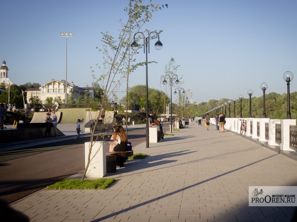 Проект благоустройства набережной Урала в Оренбурге вошел в число лучших практик