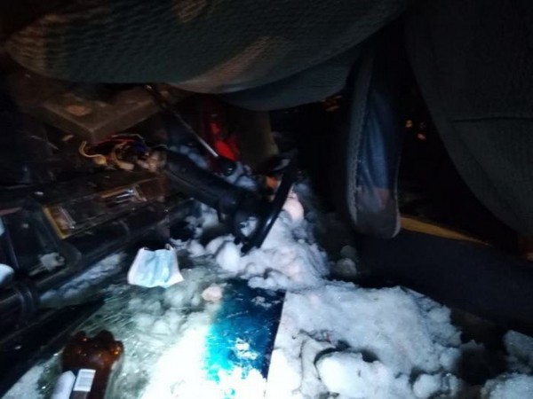 Пьяное ДТП: под Абдулино ВАЗ лёг на крышу