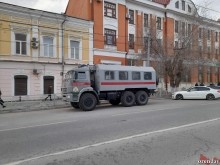 В Оренбурге сторонники Навального водили хоровод