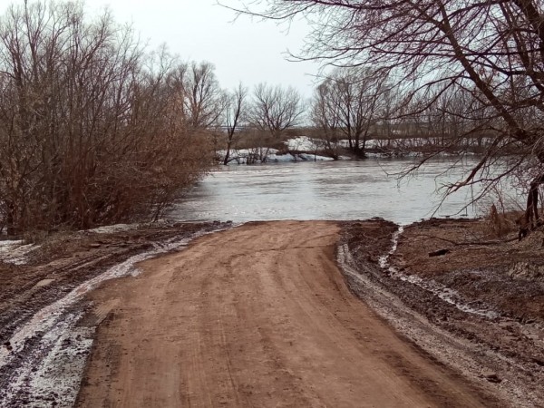 Еще пять мостов в Оренбуржье оказались под водой из-за паводка